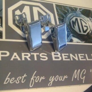 Capot sur headerrail attraper CHROME (ensemble)