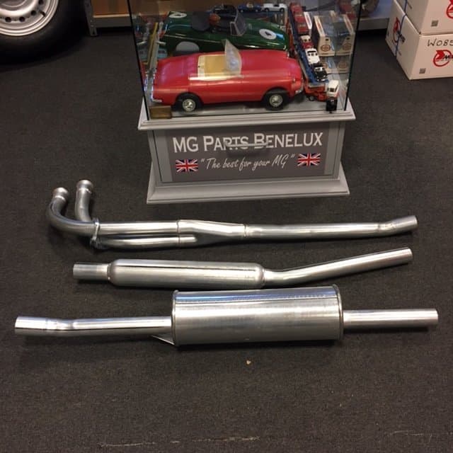 C011 échappement en acier doux CB2